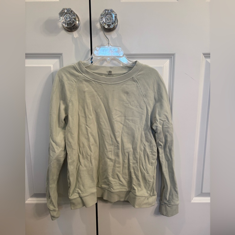 Lou & Gray Seafoam Green Crewneck